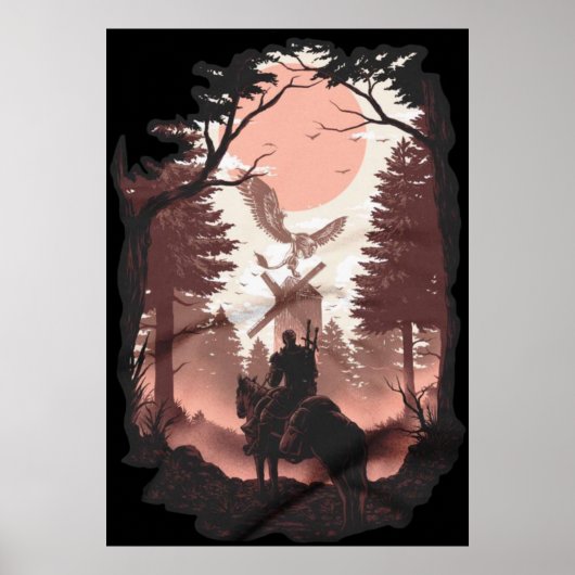 Het verhaal van de Witcher Wilde Hunt Poster (Voorkant)
