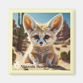 Het verhaal van Desert Fox Vibes Magneet (Voorkant)