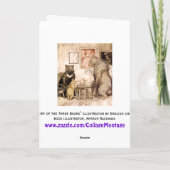 Het verhaal van Drie draagt door Rackham Card Kaart (Achterkant)