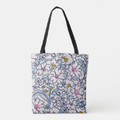 Het verhaal van een bloem in volle bloei tote bag (Achterkant)