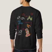 Het verhaal van een uitgestorven familie trui (Achterkant)