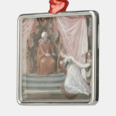 Het verhaal van Esther Metalen Ornament (Links)