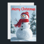 Het verhaal van Frosty the Snowman Christmas Feestdagenkaart<br><div class="desc">"Vrolijk kerstfeest" Wens je een feestelijk en leuk vakantieseizoen! Breng een glimlach op de gezichten van je geliefden met onze Simply Enspired-vakantiepas met een lieve sneeuwpop. Met een oprechte boodschap van vrolijk kerstfeest belichaamt deze kaart de geest van het seizoen. Het levendige ontwerp en de schattige sneeuwman maken het een...</div>