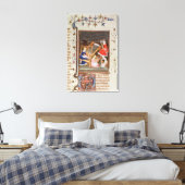 Het verhaal van Gaia uit 'De Claris Mulieribus' Canvas Afdruk (Insitu (Slaapkamer))