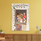 Het verhaal van Gaia uit 'De Claris Mulieribus' Canvas Afdruk (Insitu (Woonkamer))