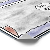 het verhaal van het man overboord poster (Hoek)