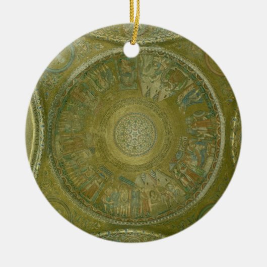 Het verhaal van Joseph, mozaïek van de derde Cupol Keramisch Ornament (Voorkant)