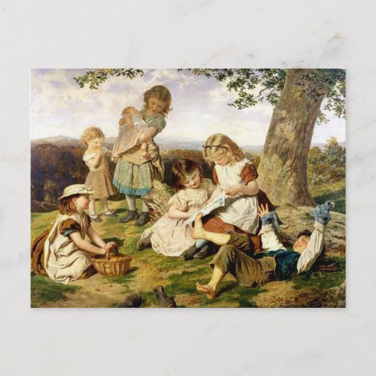 "Het verhaal van kinderen" Briefkaart (Voorkant)