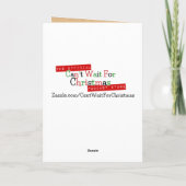 Het verhaal van Leon Day Wenskaart Feestdagen Kaart (Achterkant)