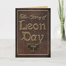 Het verhaal van Leon Day Wenskaart Feestdagen Kaart