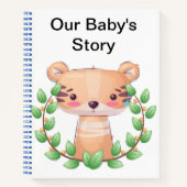 Het verhaal van onze baby notitieboek (Voorkant)