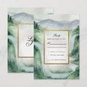 Het verhaal van onze RSVP Kaartje (Voorkant / Achterkant)