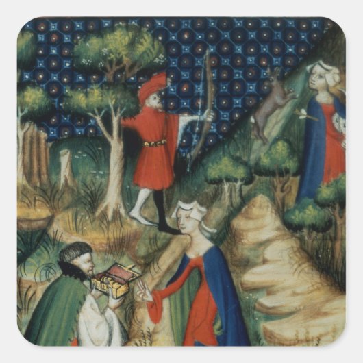 Het verhaal van Procris uit 'De Claris' Vierkante Sticker (Voorkant)