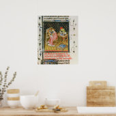 Het verhaal van Thamyris uit 'De Claris' Poster (Keuken)