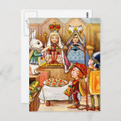 Het verhaal van The Knave of Hearts: Alice in Wond Briefkaart (Voorkant / Achterkant)