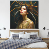 Het verhaal van Transgression Arachne Canvas Afdruk (Insitu (Slaapkamer))