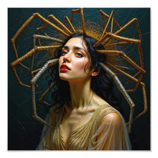 Het verhaal van Transgression Arachne Foto Afdruk (Voorkant)