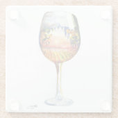 Het verhaal van wijn glazen onderzetter (Achterkant)