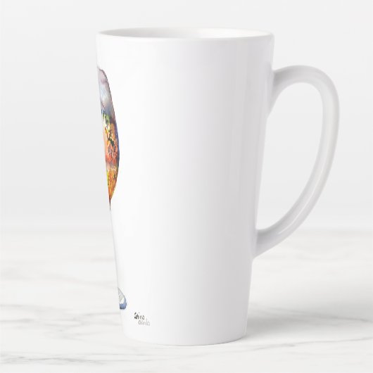 Het verhaal van wijn latte mok (Rechts)