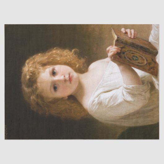 Het verhaal van William-Adolphe Bouguereau Tissuepapier (Voorkant)