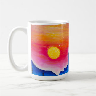 Het verhaal van zon en maan koffiemok