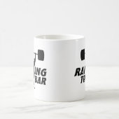 Het verhogen van de bar koffiemok (Center)