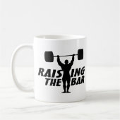 Het verhogen van de bar koffiemok (Links)