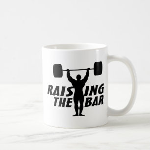 Het verhogen van de bar koffiemok