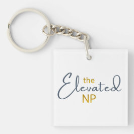Het Verhoogde NP Logo Sleutelhanger