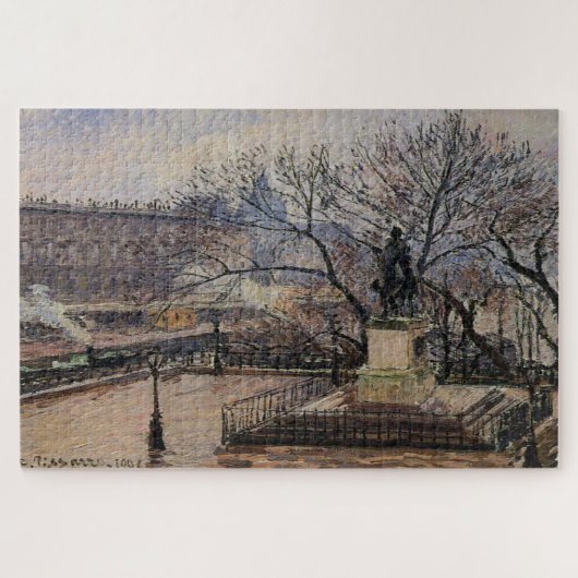 Het Verhoogde Terras van de Pont Neuf en Standbeel Legpuzzel (Horizontaal)