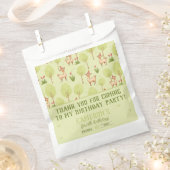 Het verjaardagsfeest van het Llama Outdoor kind Bedankzakje (Geknipt)