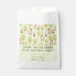 Het verjaardagsfeest van het Llama Outdoor kind Bedankzakje
