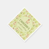 Het verjaardagsfeest van het Llama Outdoor kind Servet (Hoek)