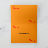 Het Verkeer van de Heks van Halloween (fotolijst) Kaart (Binnen)