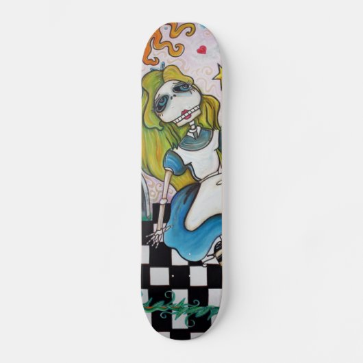 Het verkeerde Skateboard van Alice (Voorkant)