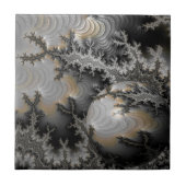 Het verkennen van de Mandelbrot Realm keramische T Tegeltje (Voorkant)