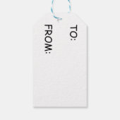 Het verkennen van het Mandelbrot-rijk Cadeaulabel (Achterkant)