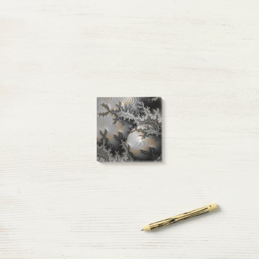 Het verkennen van het Mandelbrot-rijk Post-it® Notes (Op bureau)