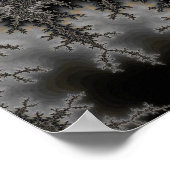 Het verkennen van het Mandelbrot-rijk Poster (Hoek)