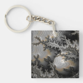 Het verkennen van het Mandelbrot-rijk Sleutelhanger