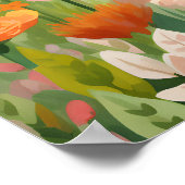 Het verkennen van Platteland Berg Waterverf Schild Poster (Hoek)