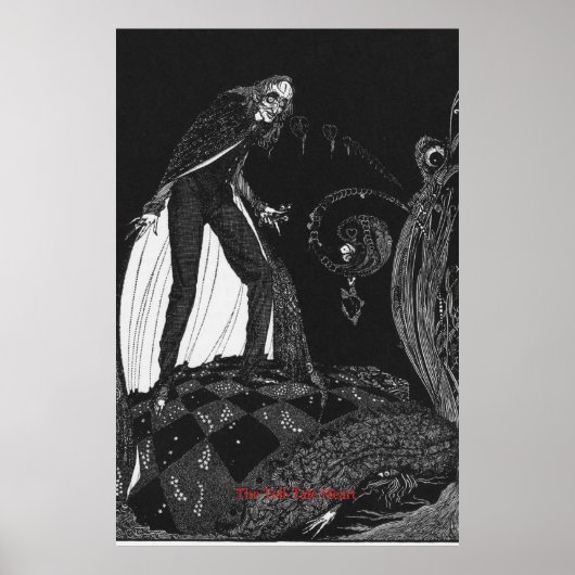 Het verklikkerhart van Harry Clarke Poster (Voorkant)