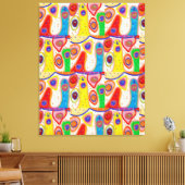 HET VERLANGEN NAAR OUDERSCHAP CANVAS AFDRUK (Insitu (Woonkamer))