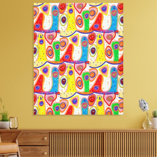 HET VERLANGEN NAAR OUDERSCHAP CANVAS AFDRUK (Insitu (Woonkamer))