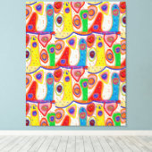 HET VERLANGEN NAAR OUDERSCHAP CANVAS AFDRUK (Insitu (Houten vloer))