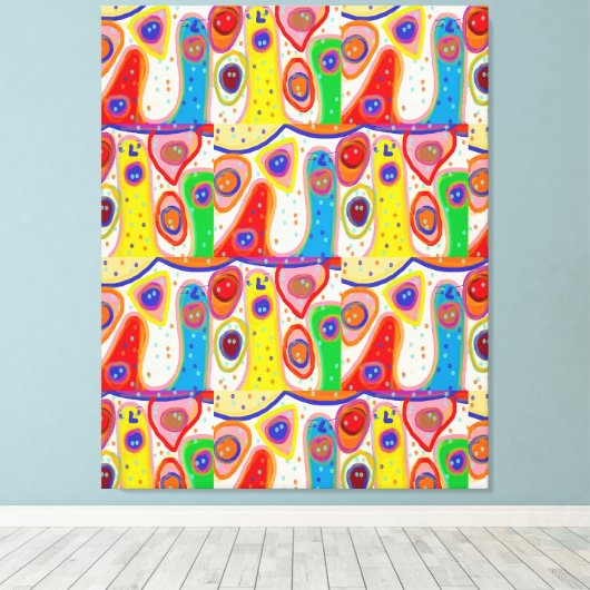 HET VERLANGEN NAAR OUDERSCHAP CANVAS AFDRUK (Insitu (Houten vloer))