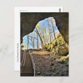 Het verlaten Cave Kentucky van de Mammoth - Briefk Briefkaart (Voorkant / Achterkant)
