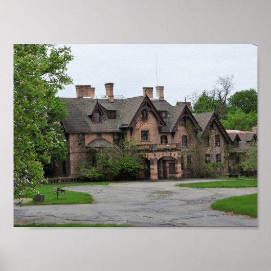 Het verlaten Centrum van de Behandeling Poster (Voorkant)