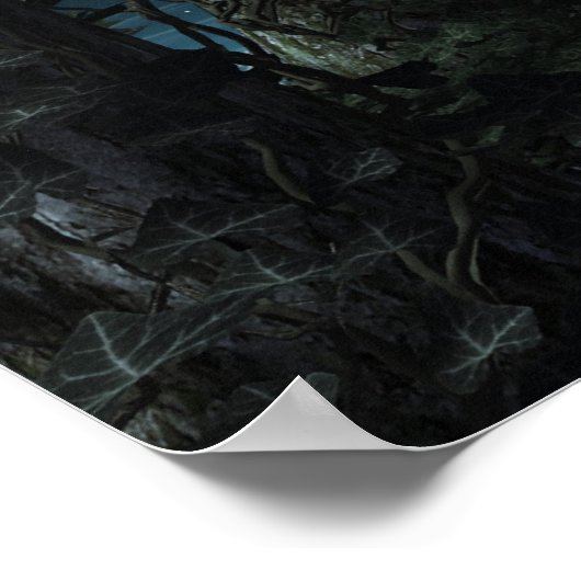 Het verlaten huis poster (Hoek)