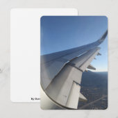 Het verlaten op een Kaart van de Nota van het Net (Voorkant / Achterkant)